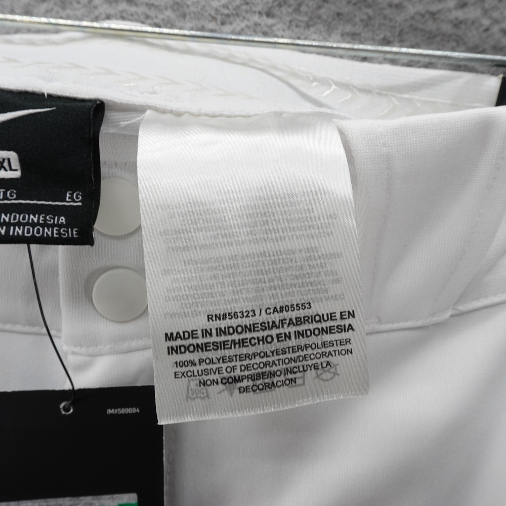 Nike Womens Baseball Softball Pants White XL Athletic Sport Knickers NWT‎ - Picture 14 of 16